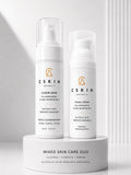 Pack Peaux Sensibles Mixtes à Grasses - Nettoyant + Crème Acide Glycolique